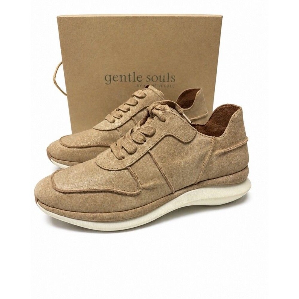 Gentle Souls Kenneth Cole Rains Wave Lace Up Leather Sneakers Size 11 New in Box